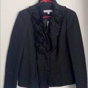 NWT New York and Company Vintage Black blazer Jacket Size Medium